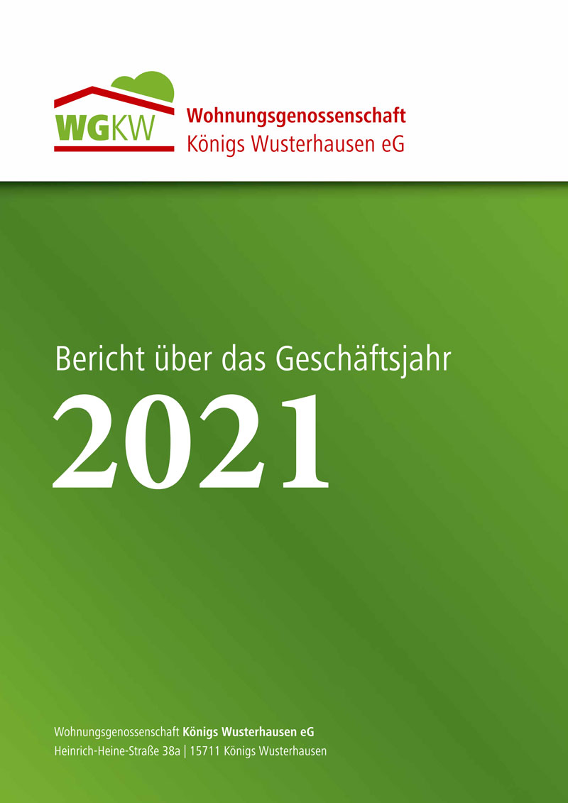 Der Geschäftsbericht 2021 zum Download