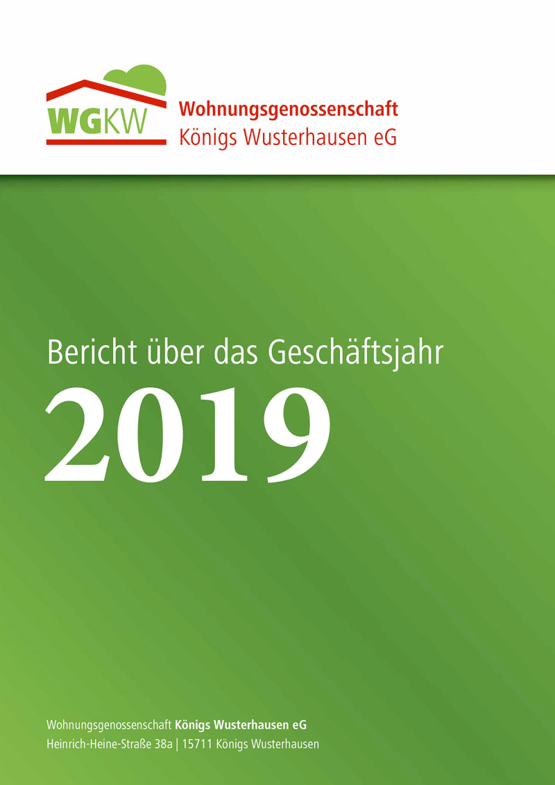 Der Geschäftsbericht 2019 zum Download